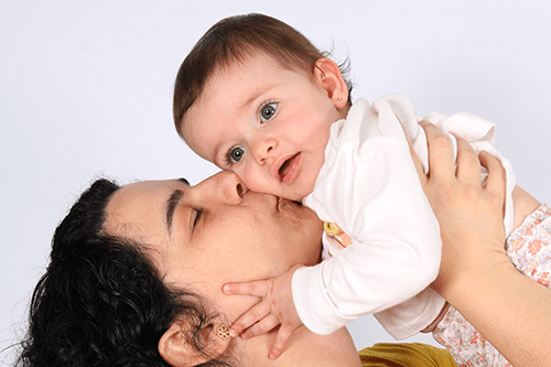 Fotografia profissional de bebê